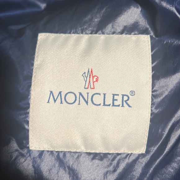 Navy Blue Gui Gui Moncler Vest size 3 - Picture 4 of 4